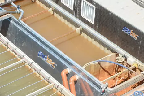 Matec工业移动工厂污水回收容器