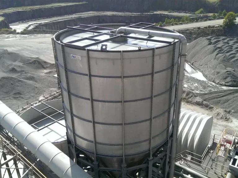 Decantatore verticale trattamento acque reflue 01 - Matec Industries