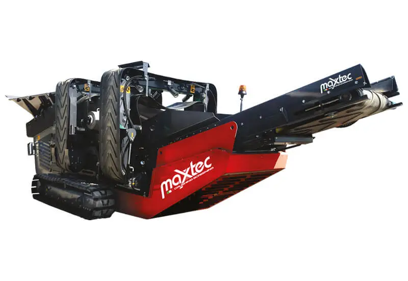Macchinario Maxtec Cat unità mobile leggera con mulino a mascelle - Matec Industries